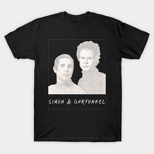 Simon and Garfunkel 2 T-Shirt by big_owl